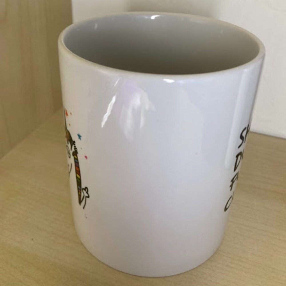 Funny Coffee Mug Shhh Hush Cup - Picture 2 of 2